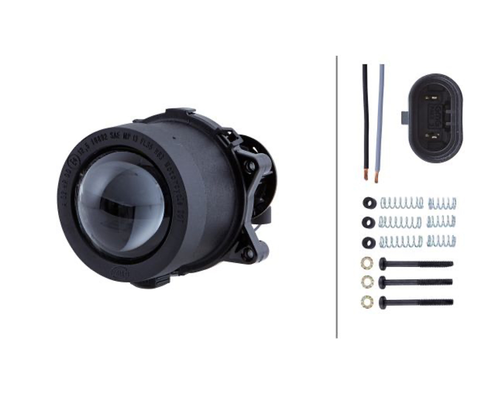 Žaromet dolgi vgradni ø60mm s pozicijo 12V Hella