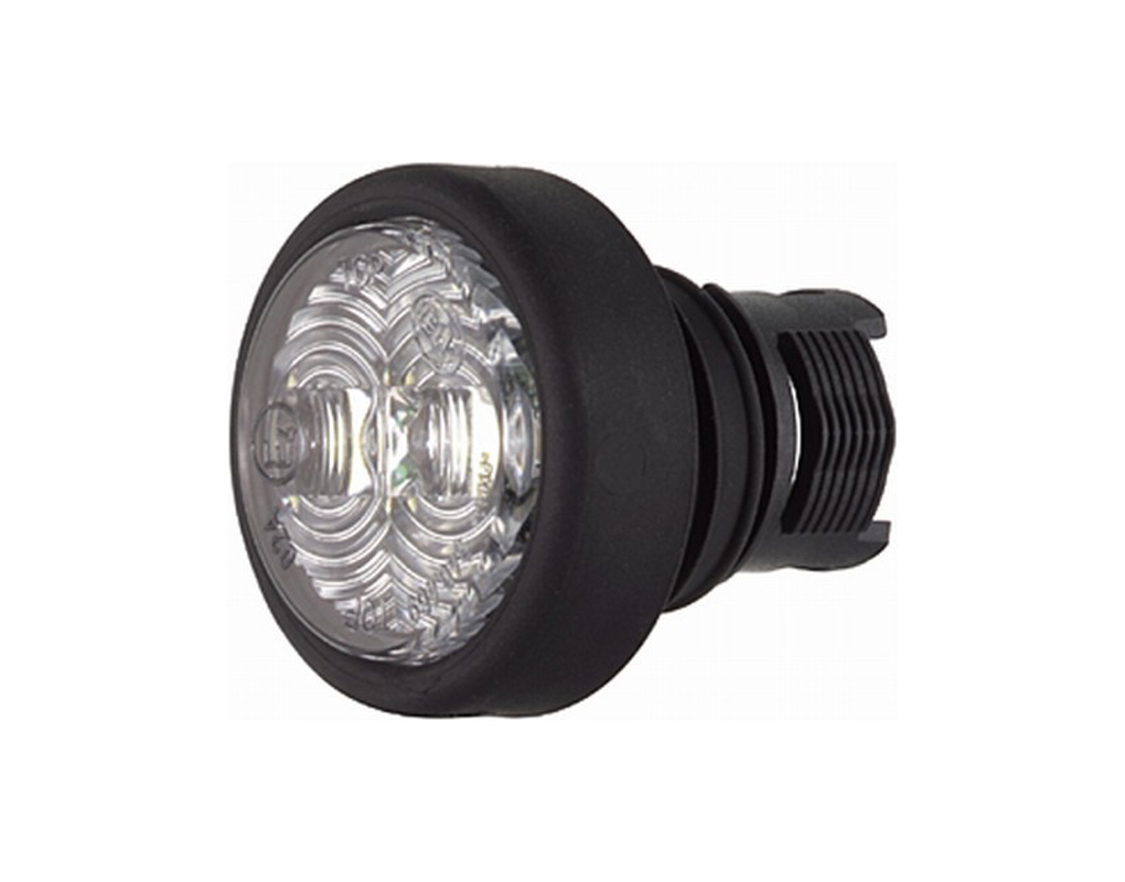 Svetilka pozicijska bela LED ø35x12mm Hella