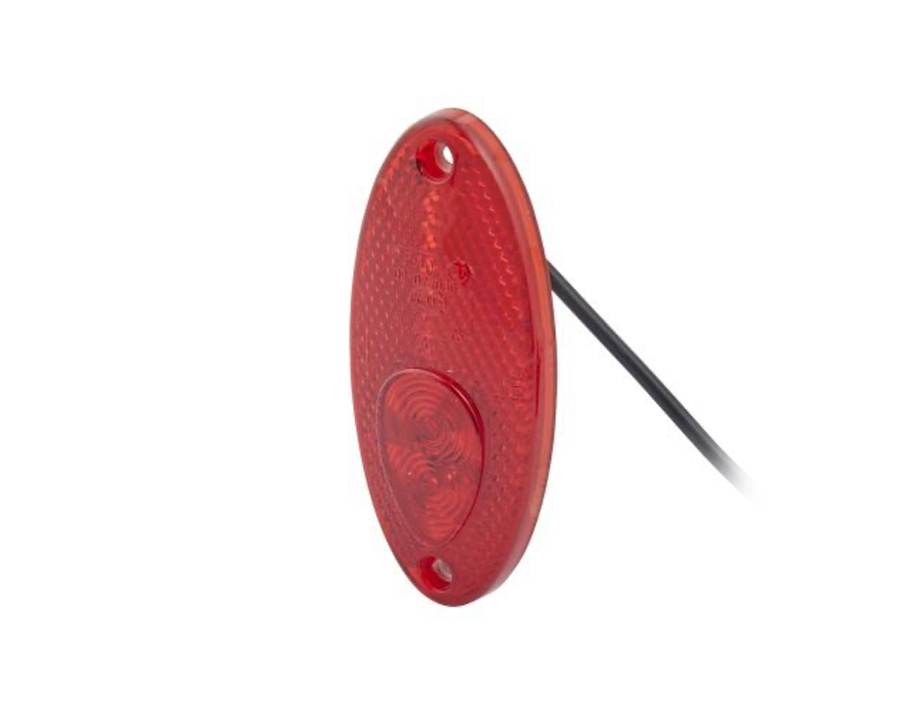 Svetilka pozicijska rdeča LED 102x45mm 12V Hella