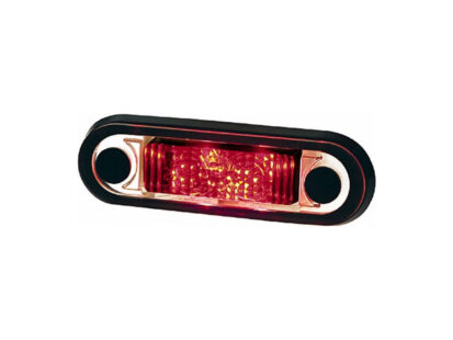 Svetilka pozicijska rdeča LED 12-24V 79x26 Hella