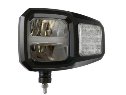 Fanale anteriore LED con indicatore (vetro bianco) e posizione Lx